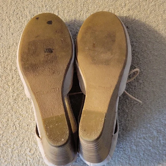 Call It Spring Cream Wedge Shoes - Picture 5 of 5